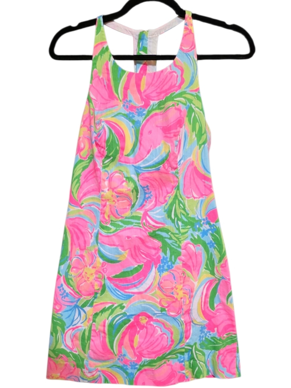 Lilly Pulitzer Classic So A Peeling Halter T Back Sleeveless Mini Dress